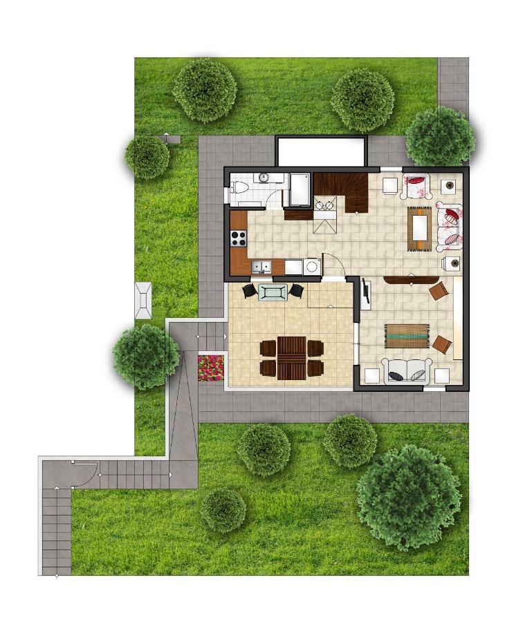 Вилла Sonia'S House With Garden Геракини Экстерьер фото