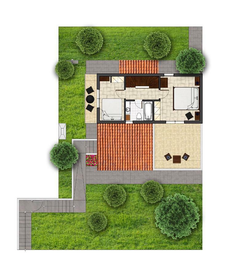 Вилла Sonia'S House With Garden Геракини Экстерьер фото